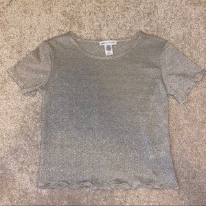 Sparkle crop top from Urban Outfitters